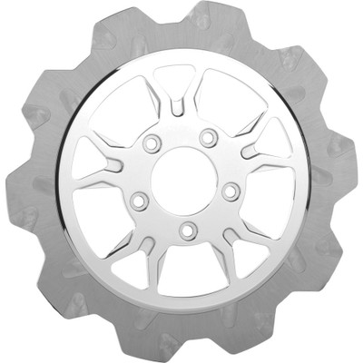 LYNDALL BRAKES B-52 FR 11.5 ROTOR CHR/SILVER CROWN CUT 2002-1058