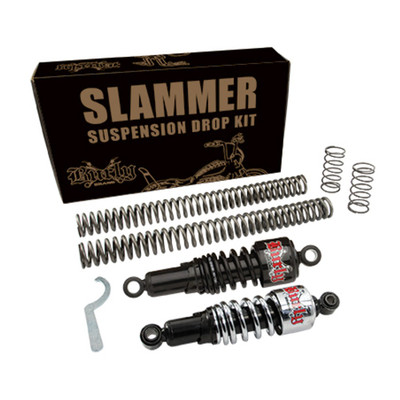 BURLY BRAND BURLY SLAMMER KIT CHROME FXD 91-05 B28-1002