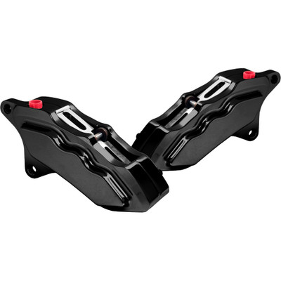 HAWG HALTERS INC 6 PIST FRONT DUAL CALIPER KIT BLACK 00-UP W/ 11.5" ROTOR FKDDAB6001