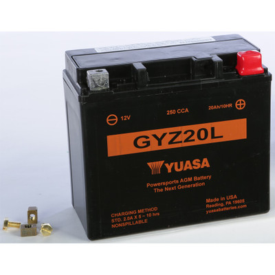 YUASA BATTERY GYZ20L FA SEALED FACTORY ACTIVATED YUAM720GZ
