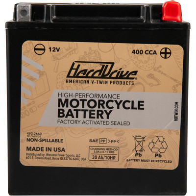 HARDDRIVE HIGH PERFORM BATTERY YIX30L CCA 400 HRDM7230L