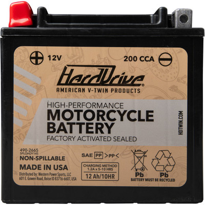 HARDDRIVE HIGH PERFORM BATTERY YTX-14 CCA 200 HRDM7RH4S