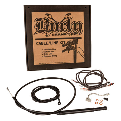BURLY BRAND CNTRL KIT 18" GORILLA BLK `21-22 FLHR/FLTR W/ABS B30-1310
