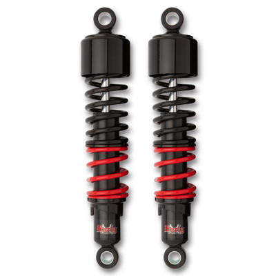 BURLY BRAND STILETTO SHOCKS 13.5" BLACK FXD 91-17 B28-1253