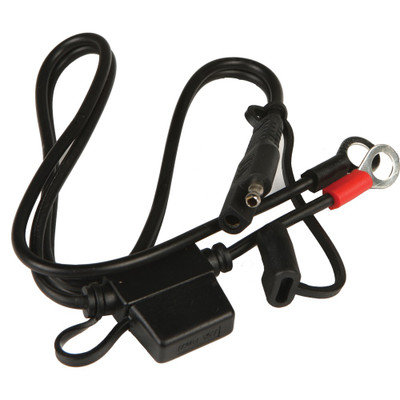 BATTERY TENDER RING TERMINAL HARNESS BLACK 2' 081-0069-6