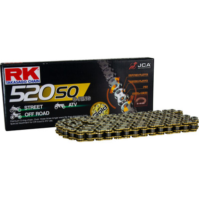 RK EXCEL GB520SO DRIVE CHAIN GOLD 520 X 130 GB520SO-130