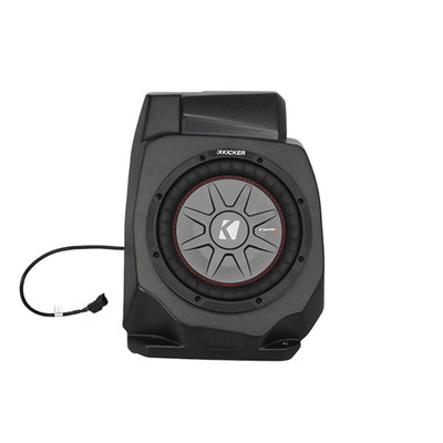 SSV WORKS 10" KICKER SUB UNDER DASH W/ AMP POL RZ5-1KRC
