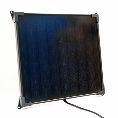 BATTERY TENDER 17 WATT MOUNTABLE SOLAR PANEL W/ BUILT IN CONTROLLER 021-1173