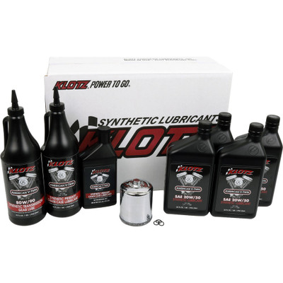 KLOTZ PREMIUM COMPLETE SYNTHECTIC OIL SERVICE KIT 4QT