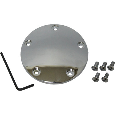 HARDDRIVE POINT COVER CHROME 99-17 TWIN CAM 37-035
