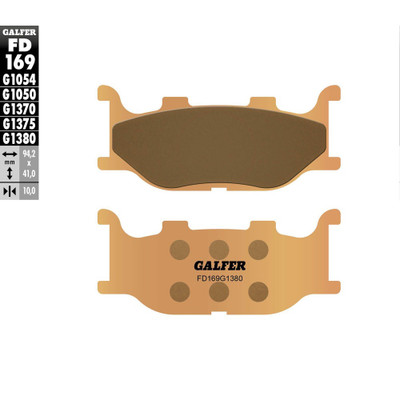 GALFER BRAKE PADS SINTERED FD169G1380