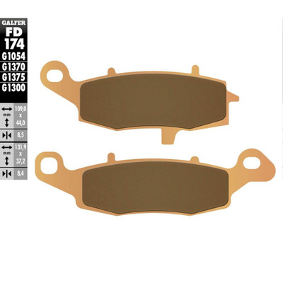 GALFER BRAKE PADS SINTERED FD174G1370
