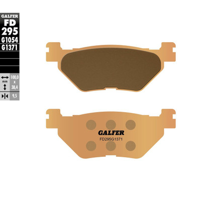 GALFER BRAKE PADS SINTERED FD295G1371