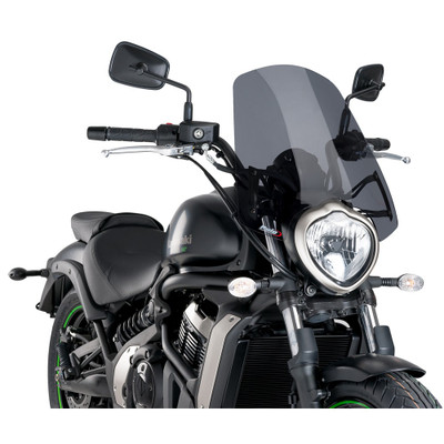 PUIG WINDSCREEN NAKED NEW GEN TOURING DARK SMOKE KAW 8164F