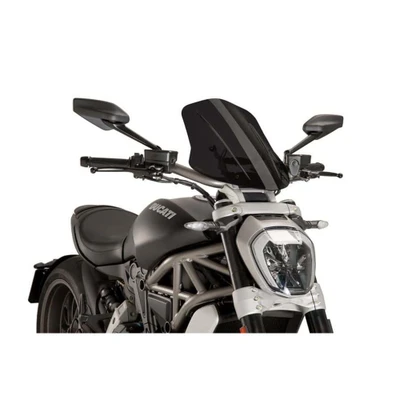 PUIG WINDSCREEN NAKED NEW GEN SPORT DARK SMOKE DUC 8922F