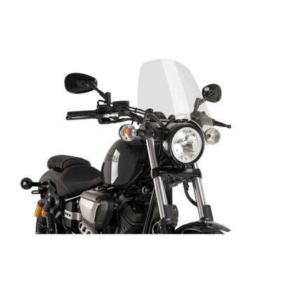 PUIG WINDSCREEN NAKED NEW GEN TOURING CLEAR YAM 9438W