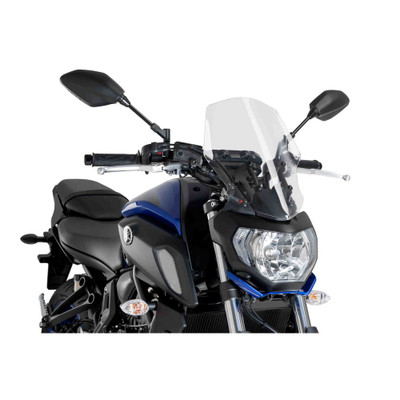 PUIG WINDSCREEN NAKED NEW GEN TOURING CLEAR YAM 9667W