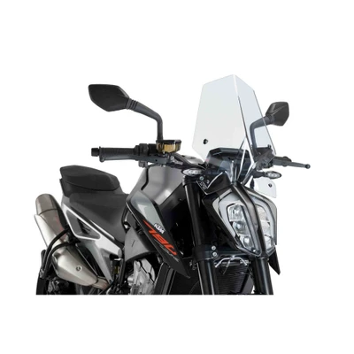 PUIG WINDSCREEN NAKED NEW GEN SPORT CLEAR KTM 9668W