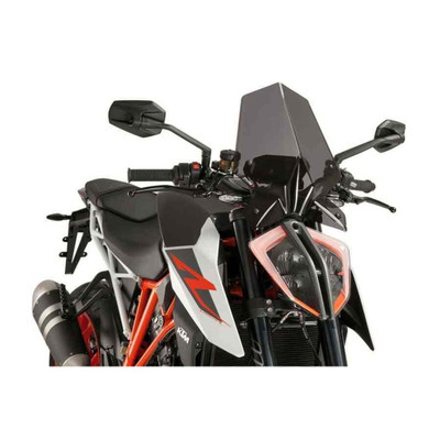 PUIG WINDSCREEN NAKED NEW GEN SPORT DARK SMOKE 9692F