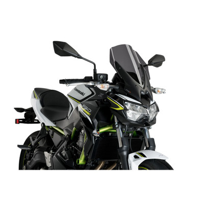 PUIG WINDSCREEN NAKED NEW GEN TOURING DARK SMOKE KAW 3865F