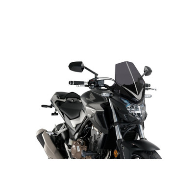 PUIG WINDSCREEN NAKED NEW GEN SPORT DARK SMOKE HON 3657F