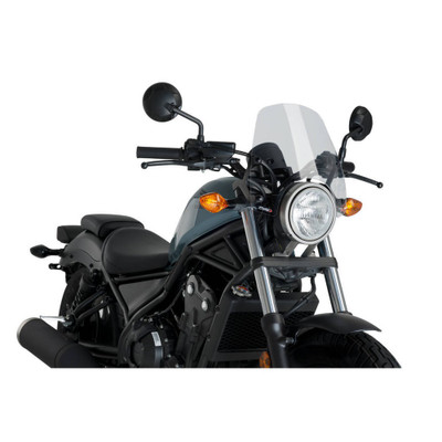 PUIG WINDSCREEN NAKED NEW GEN SPORT CLEAR HON 3829W