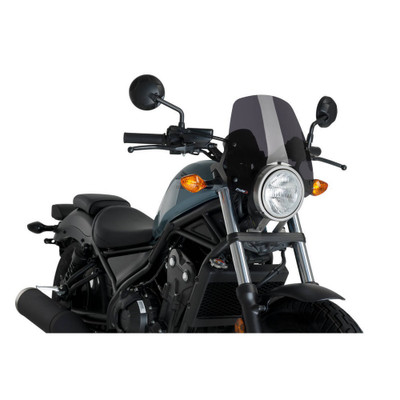 PUIG WINDSCREEN NAKED NEW GEN SPORT DARK SMOKE HON 3829F