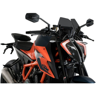 PUIG WINDSCREEN NAKED NEW GEN SPORT DARK SMOKE KTM 20425F
