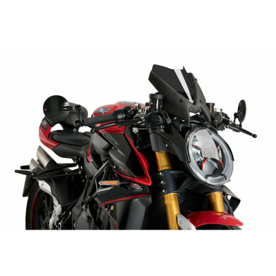 PUIG WINDSCREEN NAKED NEW GEN SPORT DARK SMOKE MV AGUSTA 20680F