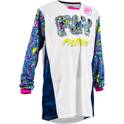 FLY RACING Youth Kinetic Mutant Mesh Jersey
