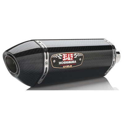 YOSHIMURA EXHAUST RACE R-77 SLIP-ON SS-CF-CF DUAL 1414020220