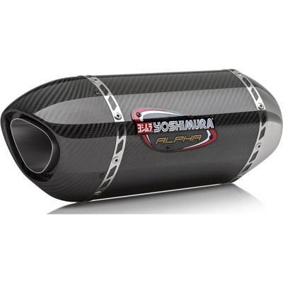YOSHIMURA EXHAUST STREET ALPHA-T SLIP-ON SS-CF-CF WORKS 11670BM221