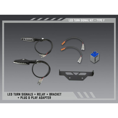 YOSHIMURA FE V2 STND LED TURN SIG KIT F 075BG-STD-F-K
