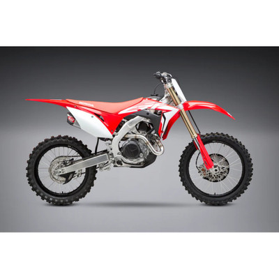 YOSHIMURA RS-9T HEADER/CANISTER/END CAP EXHAUST DUAL SYSTEM SS-AL-CF 225840R520