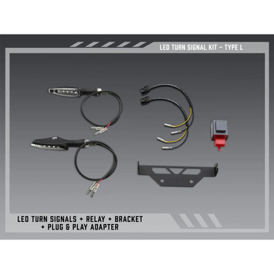 YOSHIMURA FE V2 STND LED TURN SIG KIT TYPE L KAW 075BG-STD-L-K