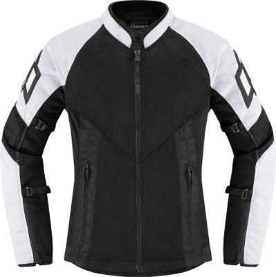 ICON Women's Mesh AF Jacket - Black/White