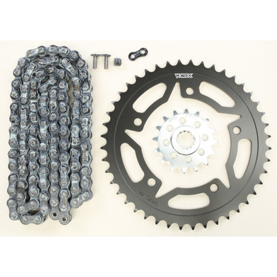 VORTEX SPROCKET/CHAIN KIT STL/STL 16/44T SIL RX3 520-110L BLK CK6307