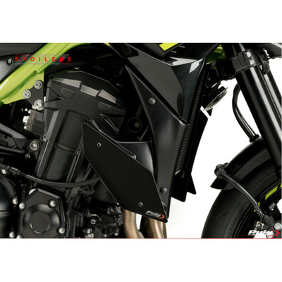 PUIG DOWNFORCE SIDE SPOILERS BLACK KAW 20328N