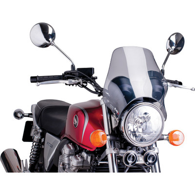PUIG WINDSCREEN NAKED HEADLIGHT MOUNT SMOKE 0869H