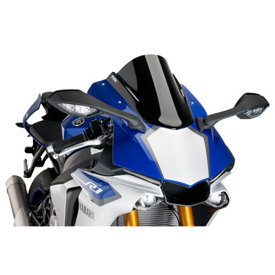 PUIG WINDSCREEN RACING BLACK 7648N