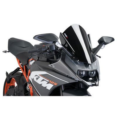 PUIG WINDSCREEN RACING BLACK 7004N