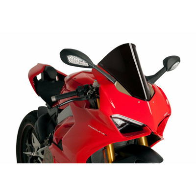 PUIG WINDSCREEN RACING BLACK DUC 9690N