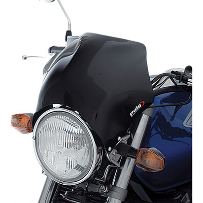 PUIG WINDSCREEN RAPTOR HEADLIGHT MOUNT BLACK 0013N