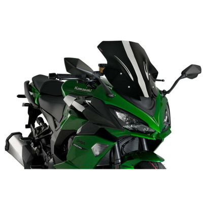 PUIG WINDSCREEN RACING KAW BLACK 20471N
