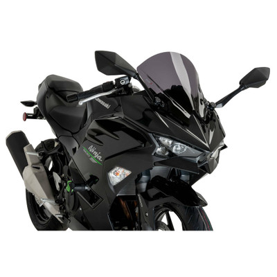 PUIG WINDSCREEN Z-RACING DARK SMOKE KAW 22015F