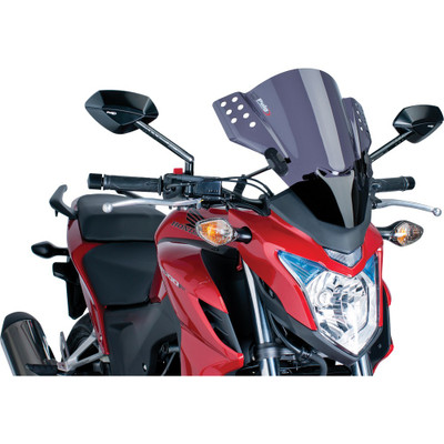 PUIG WINDSCREEN RAFALE BAR MOUNT DARK SMOKE 5881F