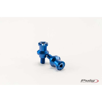 PUIG SWINGARM SPOOLS HI-TECH 10MM BLUE 2/PK 5924A