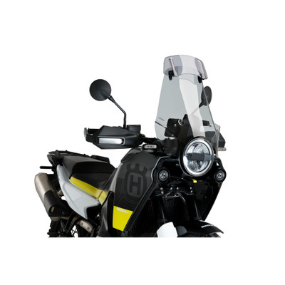 PUIG WINDSCREEN TOURING W/VISOR SMOKE HUS 21483H