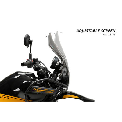 PUIG WINDSCREEN TOUR ADJUSTABLE CLEAR ROY 22113W