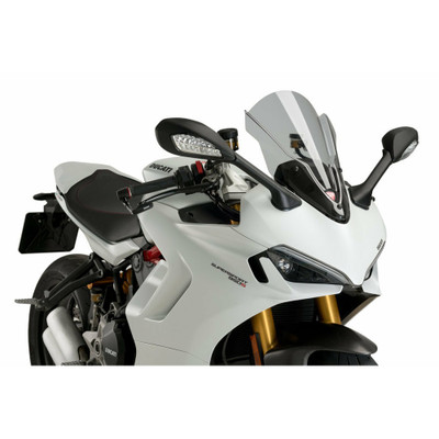 PUIG WINDSCREEN Z-RACING SMOKE DUC 9434H